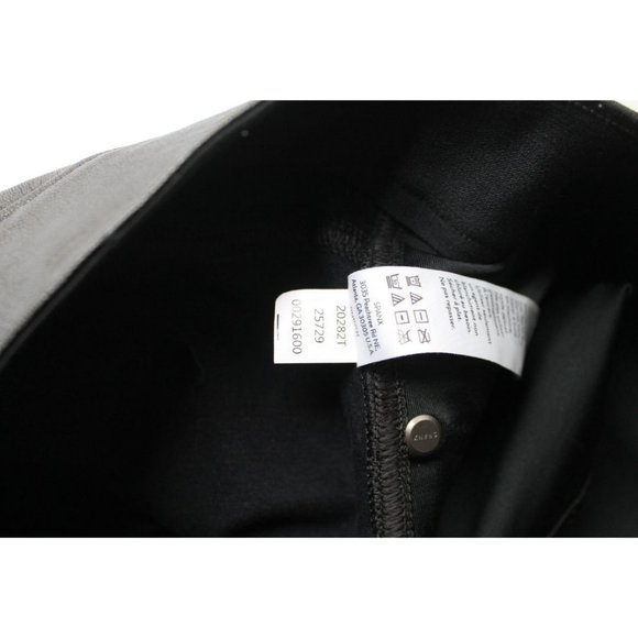 Spanx Leather-Like Ankle Skinny Pant Luxe Black Size Medium Tall - Picture 11 of 12